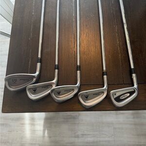 Titleist Silver Chrome Iron Set - 5 Club Display